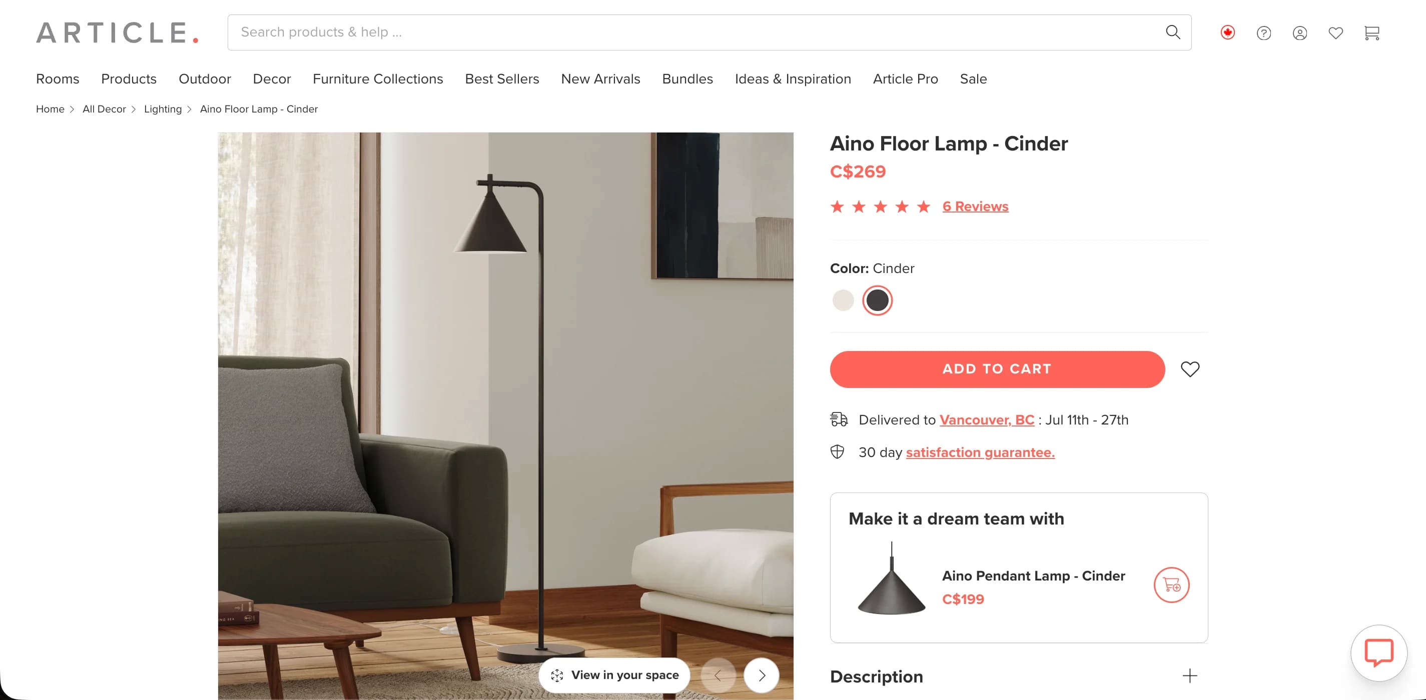 Article Cross-Sell screenshot